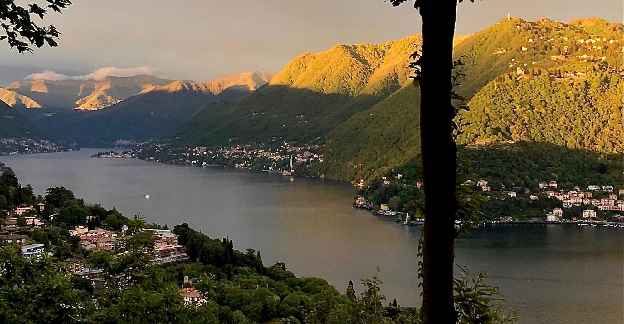 Villa Corti Lakeview Como Exterior foto